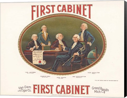 Framed First Cabinet Print