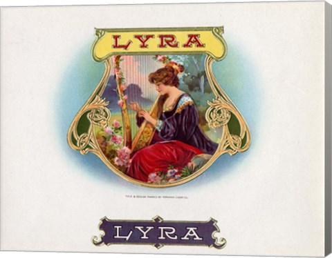 Framed Lyra Print