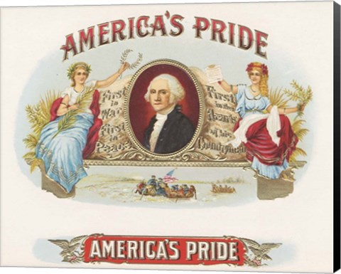 Framed America&#39;s Pride Print