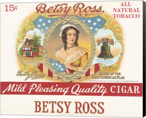 Framed Betsy Ross Print