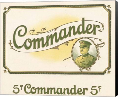 Framed Commander Print