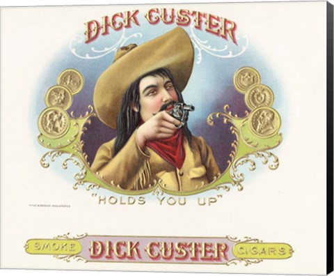 Framed Dick Custer Print