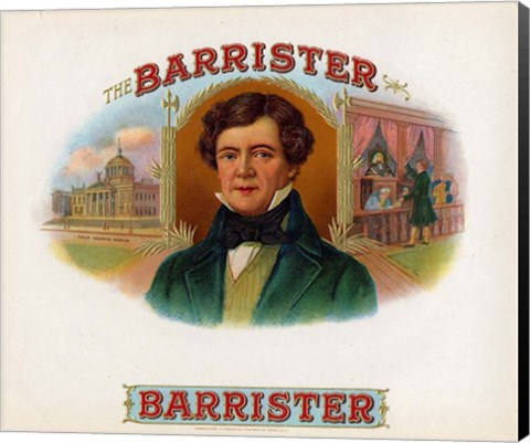 Framed Barrister Print