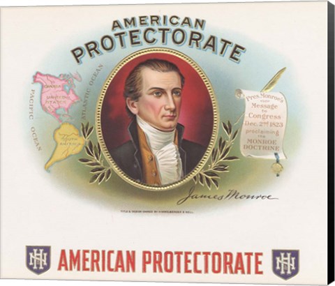 Framed American Protectorate Print