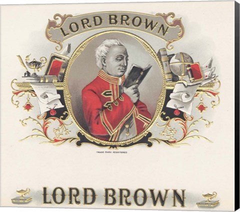 Framed Lord Brown Print