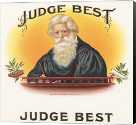 Framed Judge Best Print