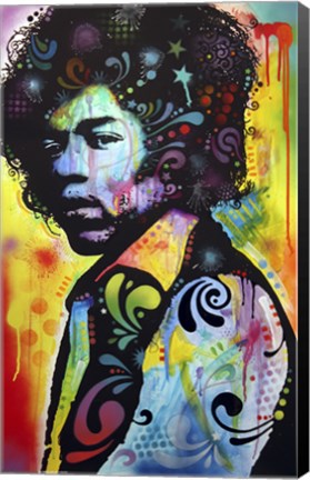 Framed Hendrix Print