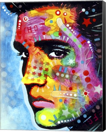 Framed Elvis Presley Print