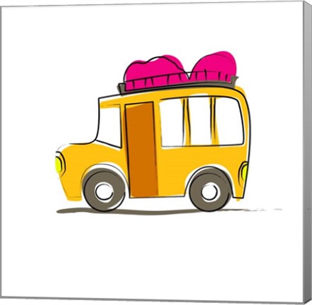 Framed Bus Print