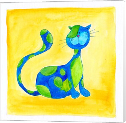 Framed Cat 3 Print