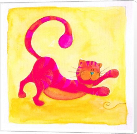 Framed Cat 4 Print