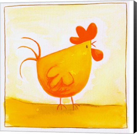 Framed Chicken Print