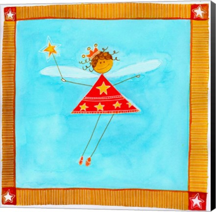 Framed Princess 3 Print