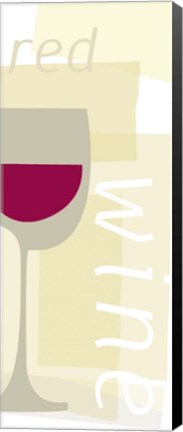 Framed Red Wine Print
