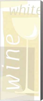 Framed White Wine Print