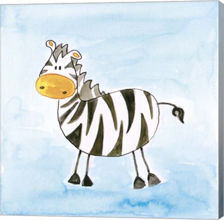 Framed Zebra Print