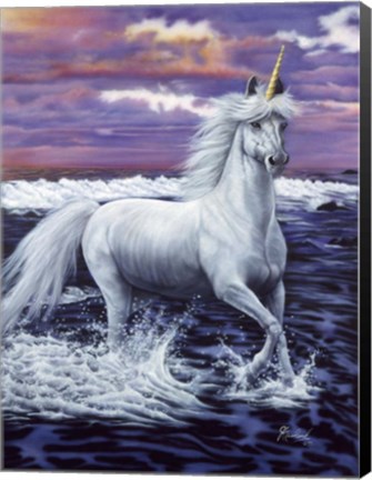 Framed Unicorn Print