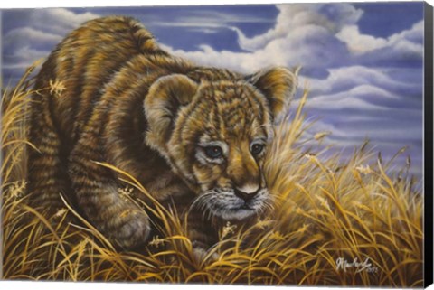 Framed Playful Curiosity Print