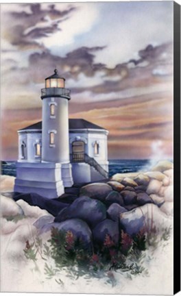 Framed Lighthouse Print