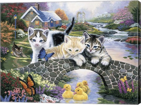 Framed Purrfect Day Print