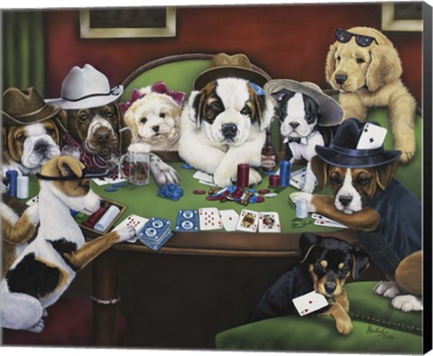 Framed Calling Your Bruff Print