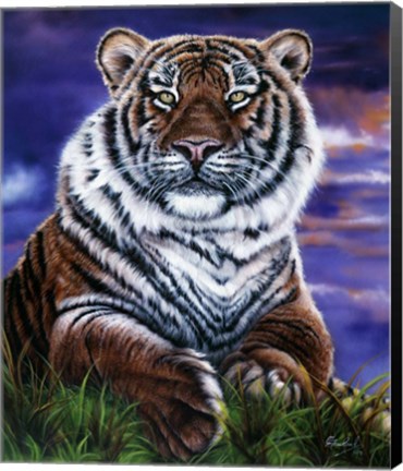 Framed Arizona Tiger Print