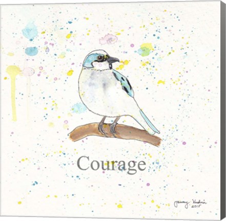 Framed Courage 1 Print
