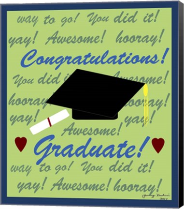 Framed Graduate Print