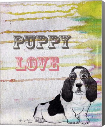 Framed Puppy Love Print