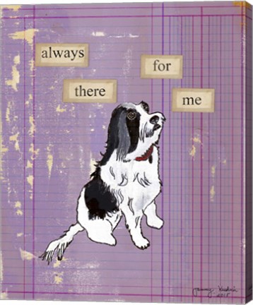 Framed Always There For Me Print