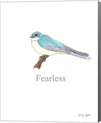 Framed Fearless 3 Print