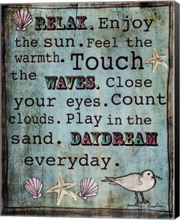 Framed Relax Print