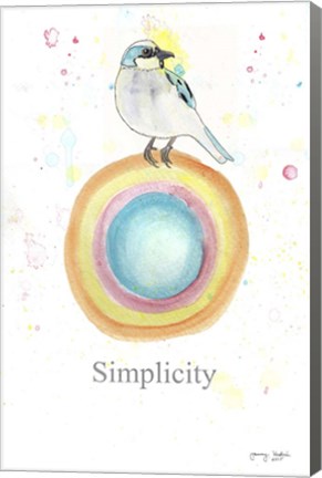 Framed Simplicity 2 Print