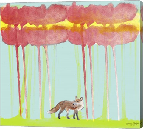 Framed Into The Woods 1 Print