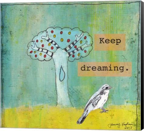 Framed Keep Dreaming Print
