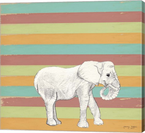 Framed Elephant Print