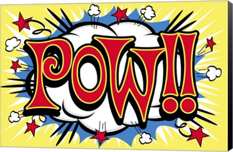 Framed Pow Print