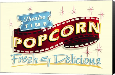 Framed Popcorn Freshf Print