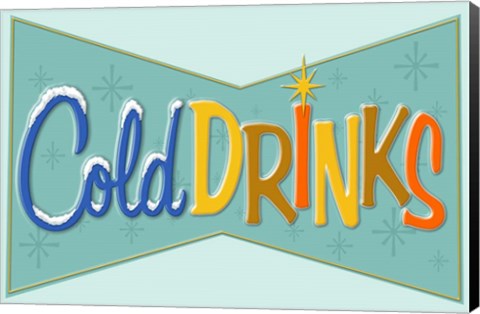 Framed Cold Drinks Print