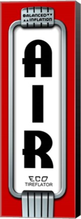 Framed Air Eco Inflator Print