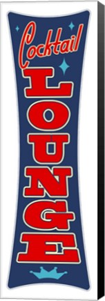 Framed Lounge Bowtie Print