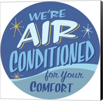 Framed Air Conditioned Print