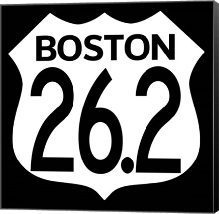 Framed Boston Marathon Print