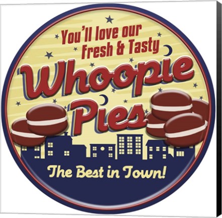 Framed Whoopie Pies - Best In Town Print