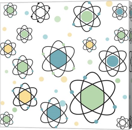 Framed Atomic Symbol Print