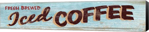 Framed Iced Coffee 1 Print