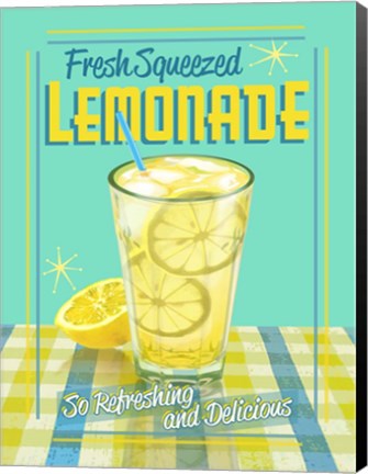Framed Lemonade 2 Print