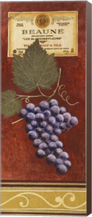 Framed Grapes 2 Print