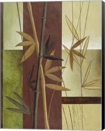 Framed Bamboo Study II Print