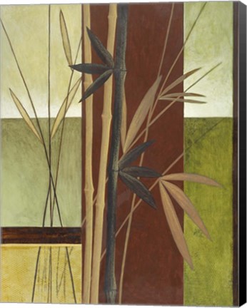 Framed Bamboo Study I Print